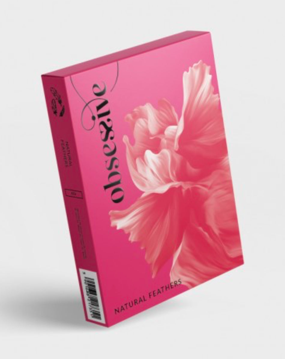 Plumes de lit - Rouge