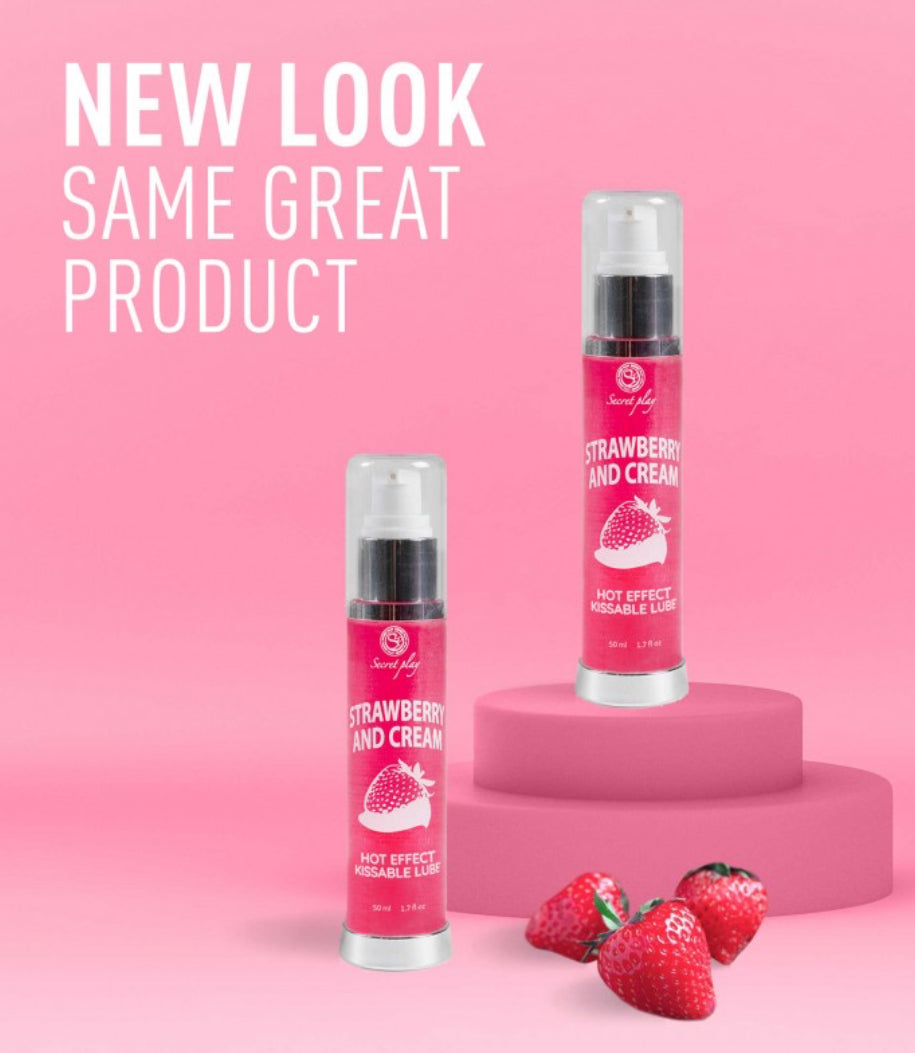 Lubrifiant effet chaud Fraise