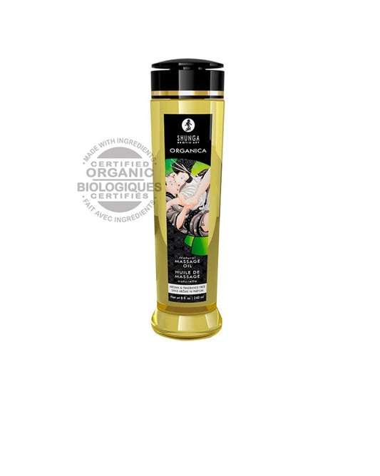 Huile de massage Bio Natural Sans Parfum 240mL