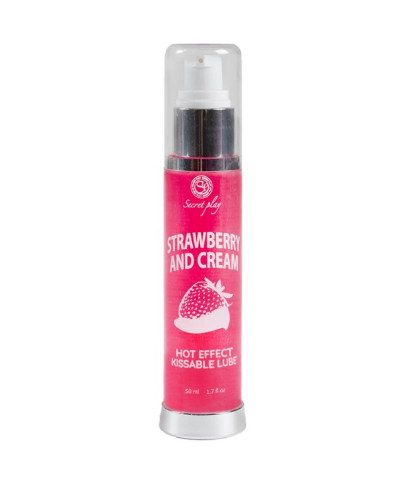 Lubrifiant effet chaud Fraise