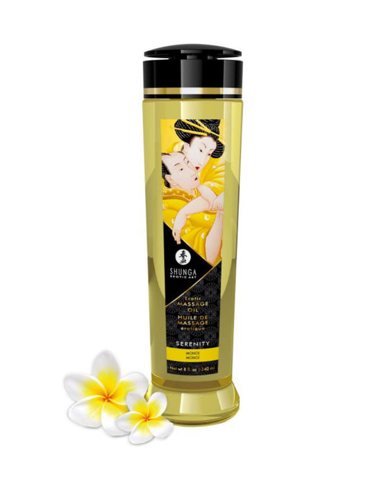 Huile de massage érotique - Serenity - Monoï - 240 ml